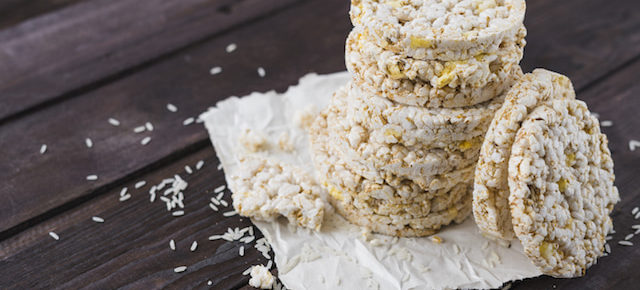 rice cakes that are low calorie.