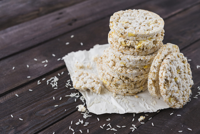 rice cakes that are low calorie.