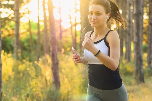 Girl running